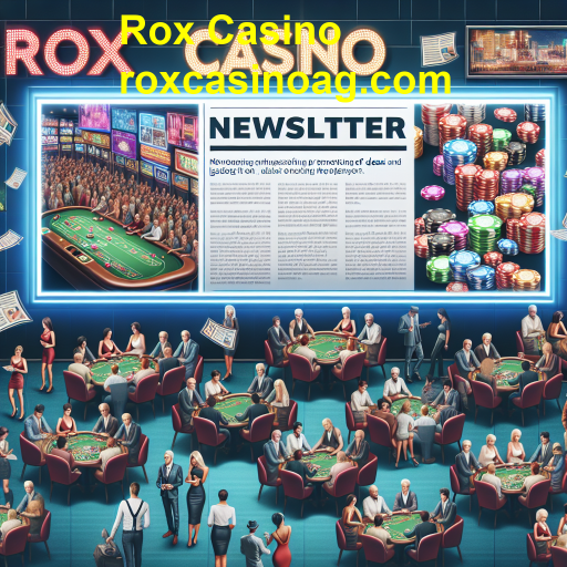 A Importância das Newsletters no Rox Casino